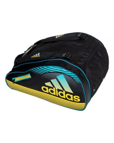 Bolso Adidas Tour Negro Y Amarillo