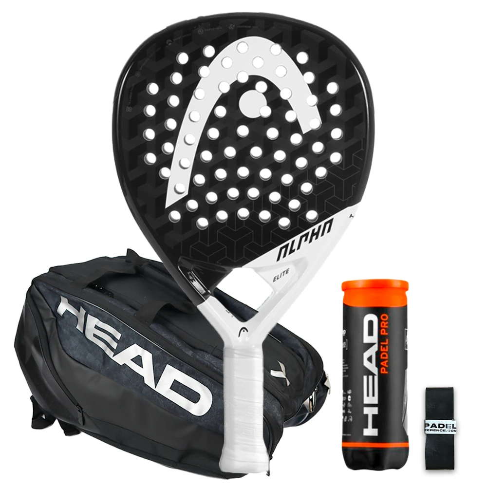 Pack HEAD ALPHA ELITE + Tasche HEAD ALPHA MONSTERCOMBI
