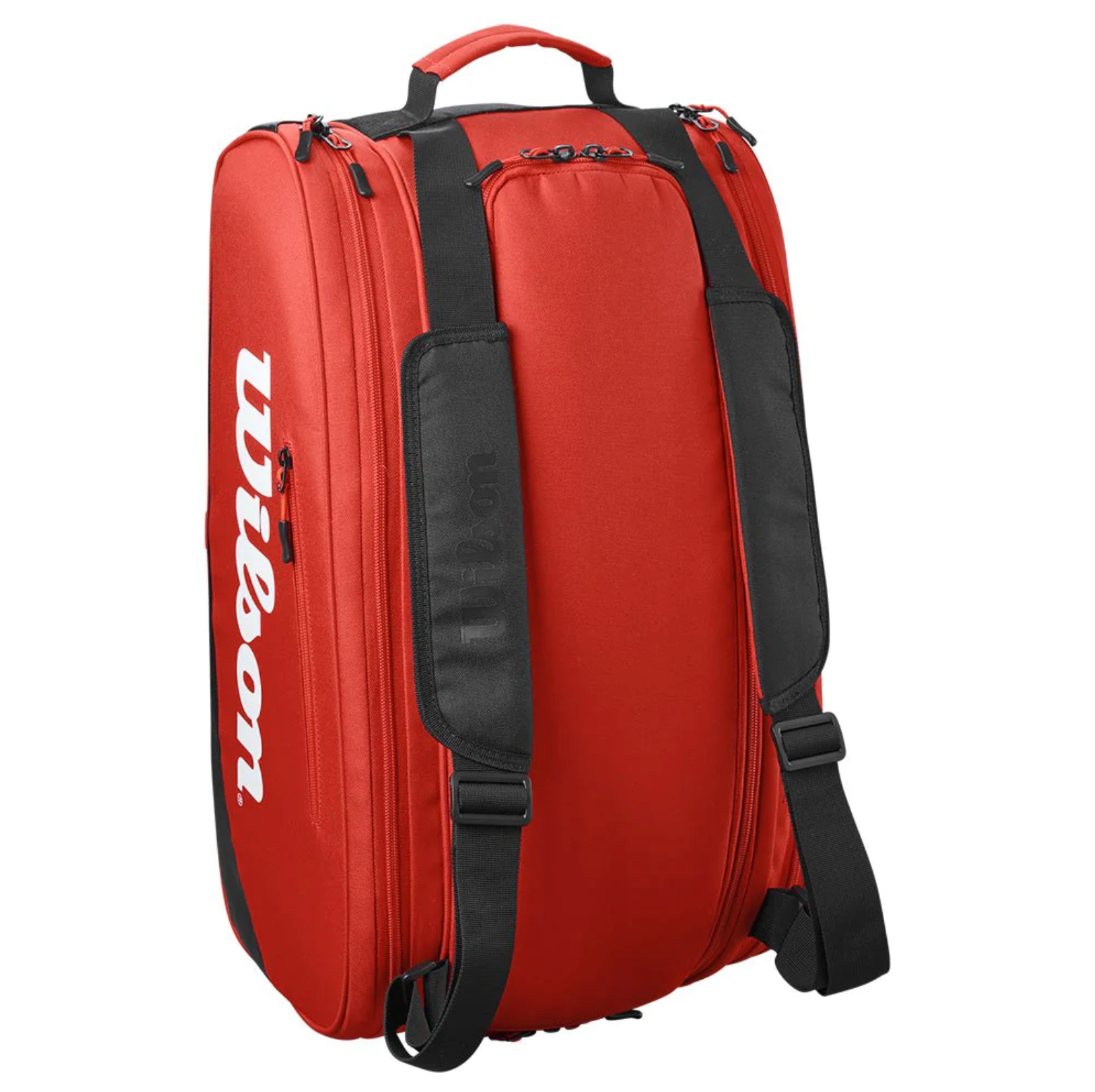 thumbnail image 2 of WILSON Padel Tour Backpack 2025 - Red Gear Bag For Padel Rackets & Equipment 2 of 12