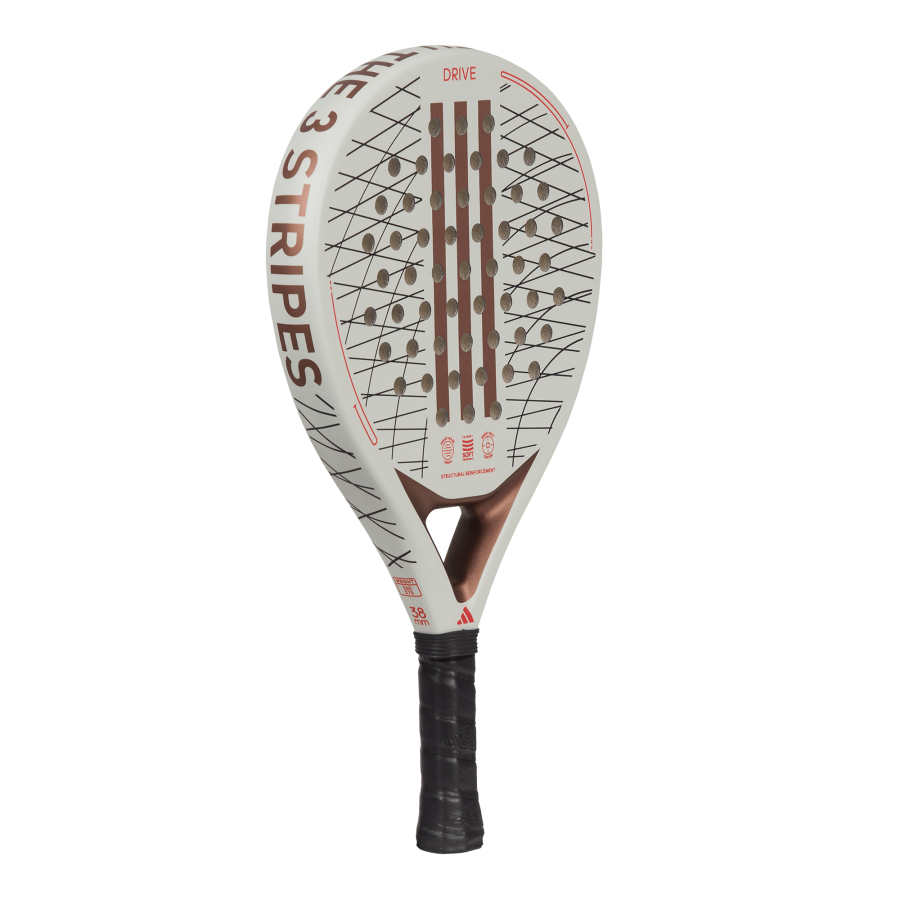 Raquette Padel Athlito Spika 12K Carbone - Tête 98in² Grip 4 1/4" - Modèle 2025
