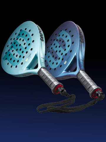 Illustration pack Wilson accent padel rackets