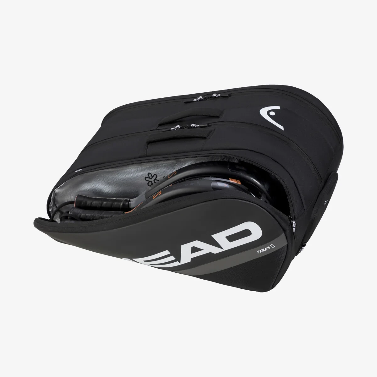 Sac de padel HEAD Tour noir/blanc