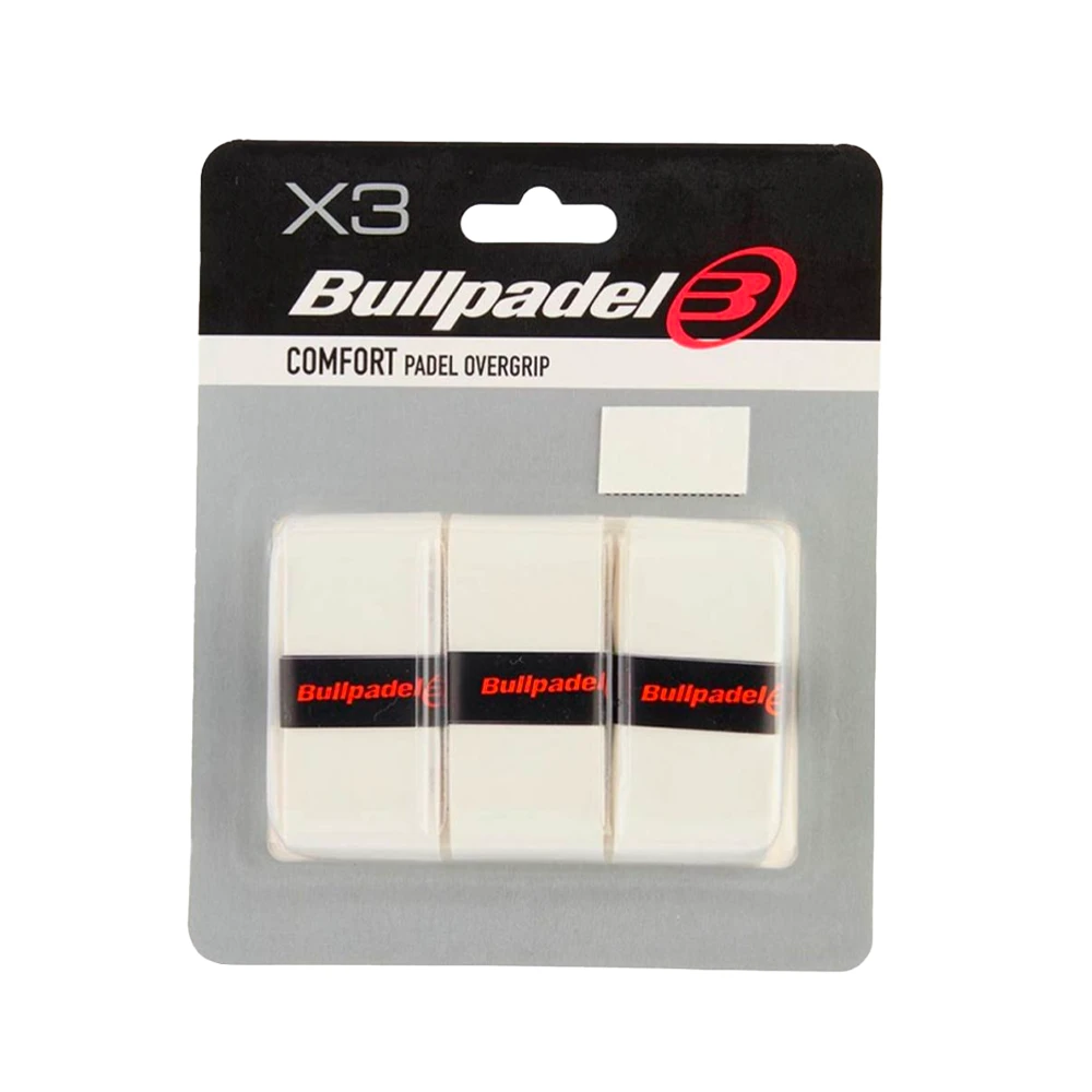 Bullpadel Surgrip Comfort Blanc X3