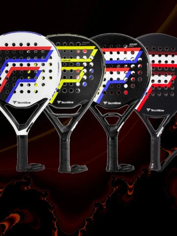 Illustration pack Tecnifibre padel rackets