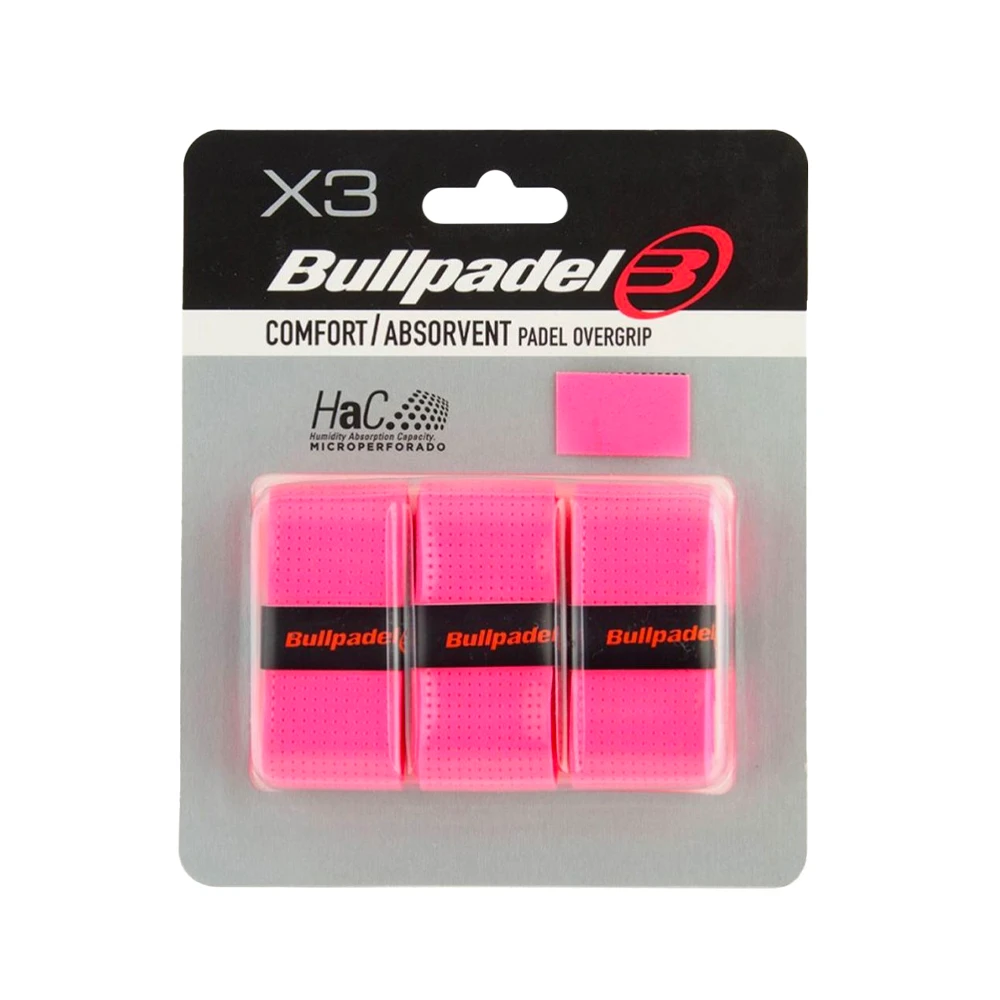 Bullpadel Surgrip Comfort Rose X3