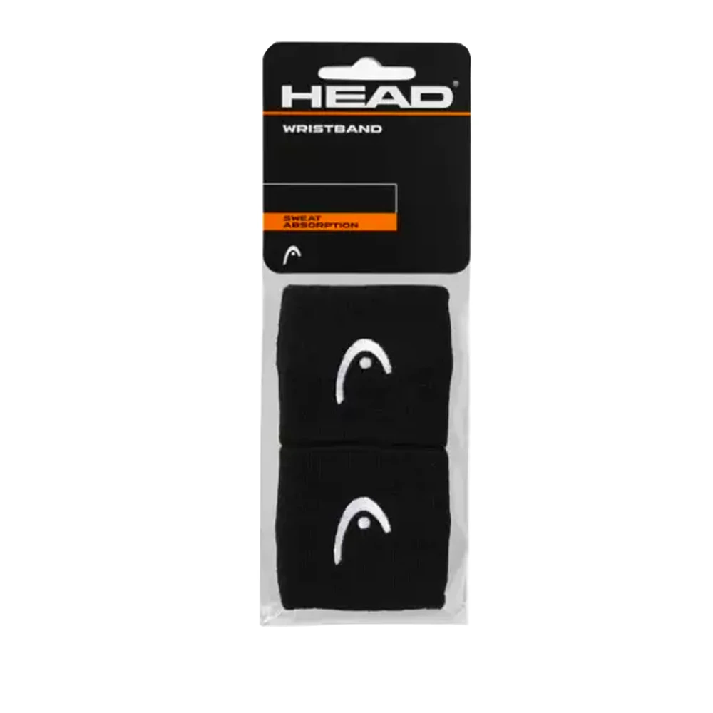 Poignet Head x2 Noir - Padel Reference