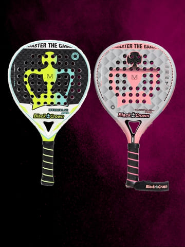 Illustration pack Padelracketar Black Crown Hurricane