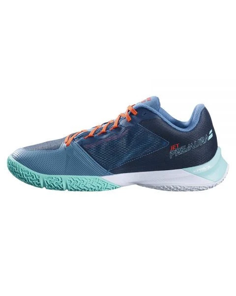 Chaussures Babolat Jet Premura 2 - Electric Green/Mandarin