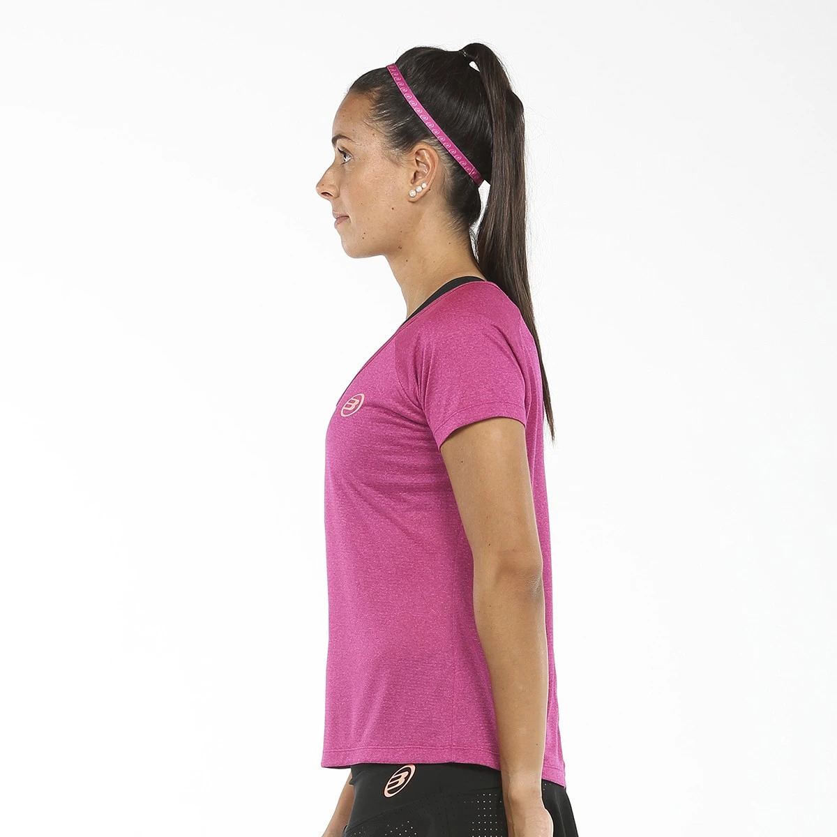 CAMISETA BULLPADEL Mujer Eilo Rosa