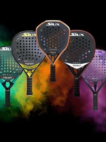 Illustration pack Siux padel rackets