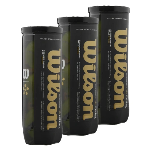 3 tubi di palline Wilson Premier Padel Speed