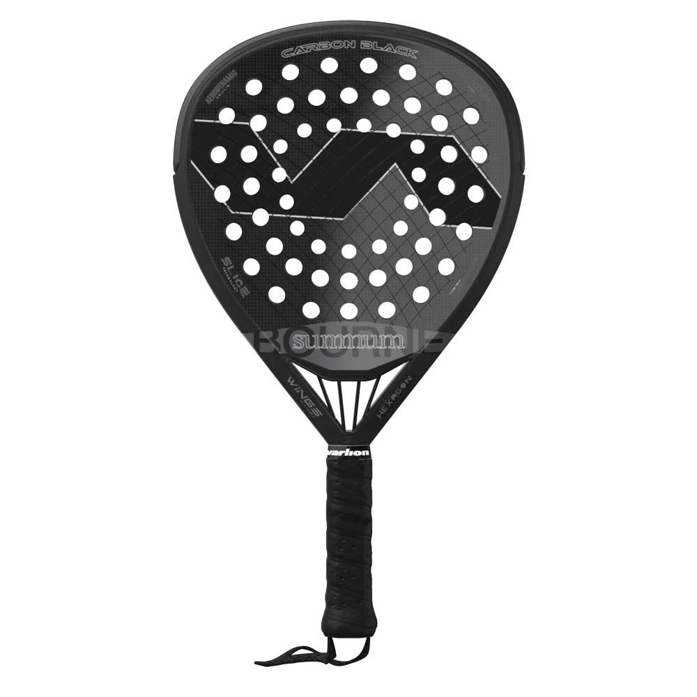 Raquette de padel Varlion Bourne Summum Carbon Black 2024