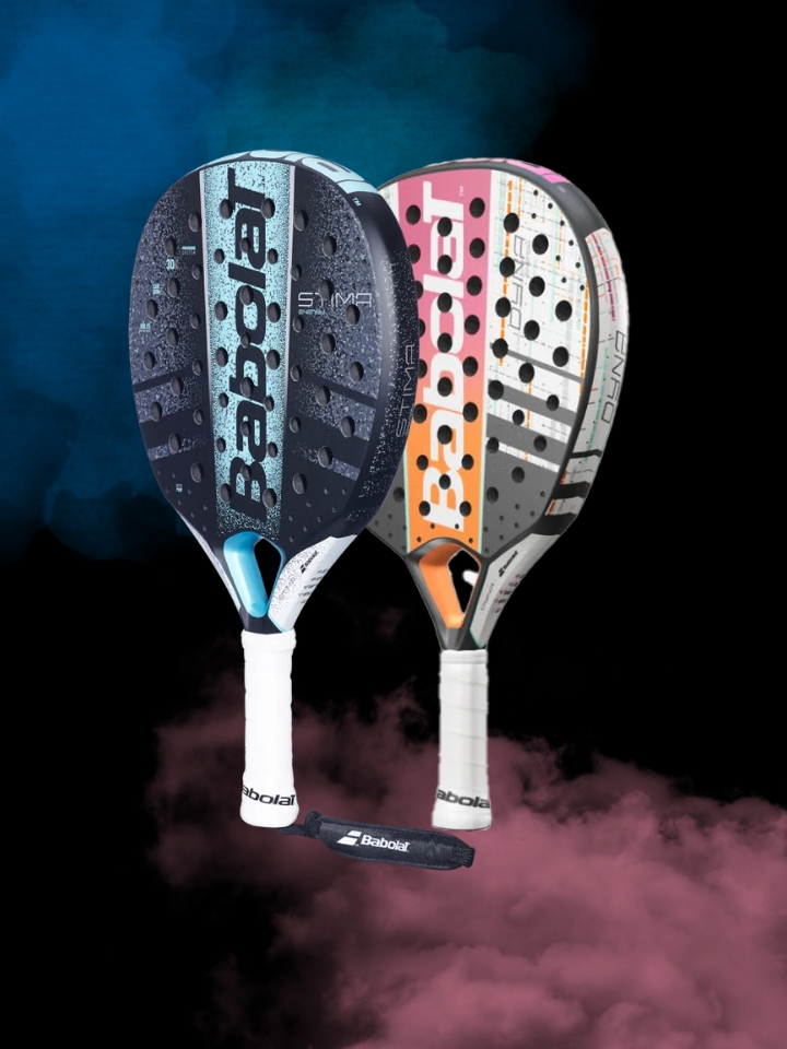 Illustration pack Babolat Energy padel rackets