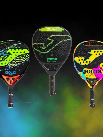 Illustration pack Joma padel racket