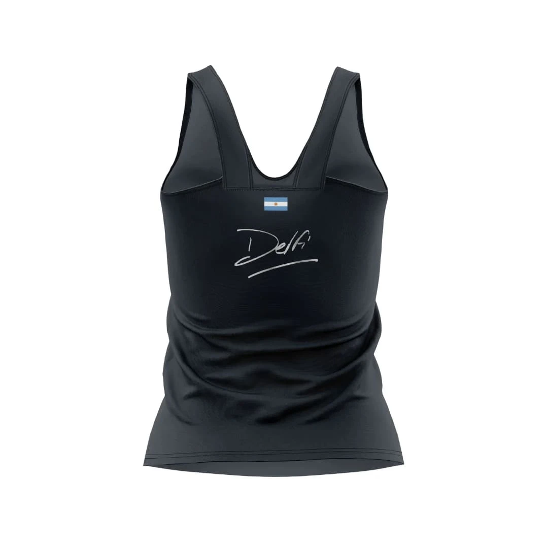 BULLPADEL BRETE DB SCHWARZES T-SHIRT