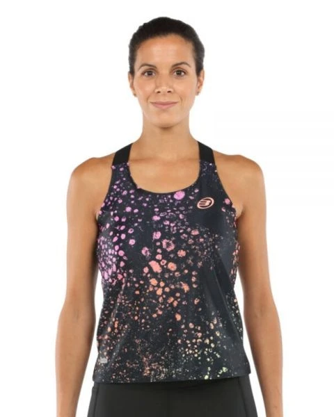 Dames BULLPADEL T-SHIRT Eki Zwart